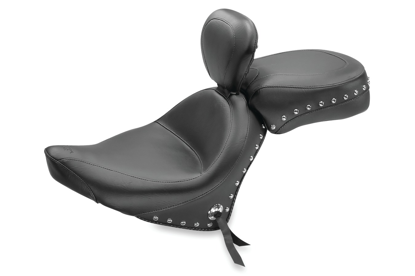Standard Touring Two-Piece Seat with Driver Backrest for Victory Vegas & Kingpin 2003-