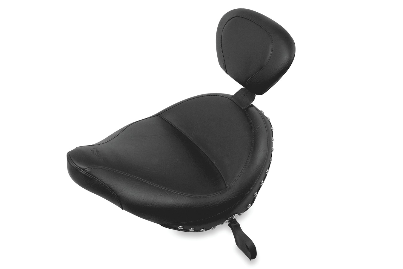 Standard Touring Solo Seat with Driver Backrest for Victory Vegas & Kingpin 2003-