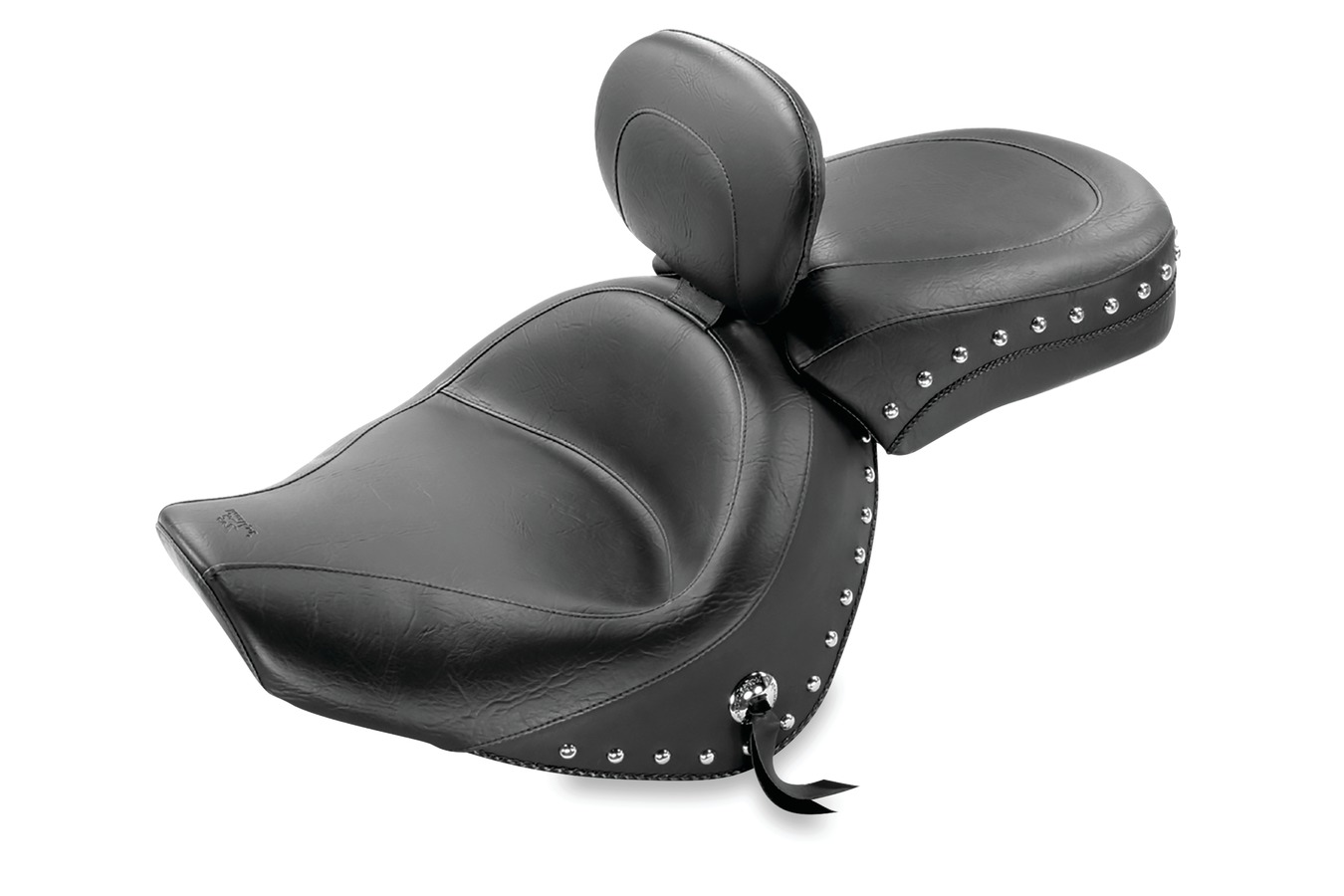Standard Touring Two-Piece Seat with Driver Backrest for Suzuki Boulevard C90 & C90T 2005-