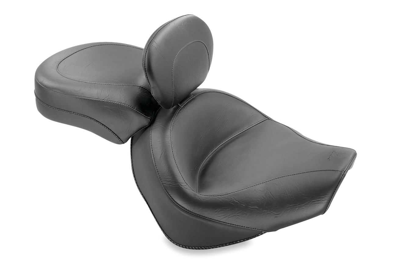 Standard Touring Two-Piece Seat with Driver Backrest for Suzuki Boulevard C90 & C90T 2005-