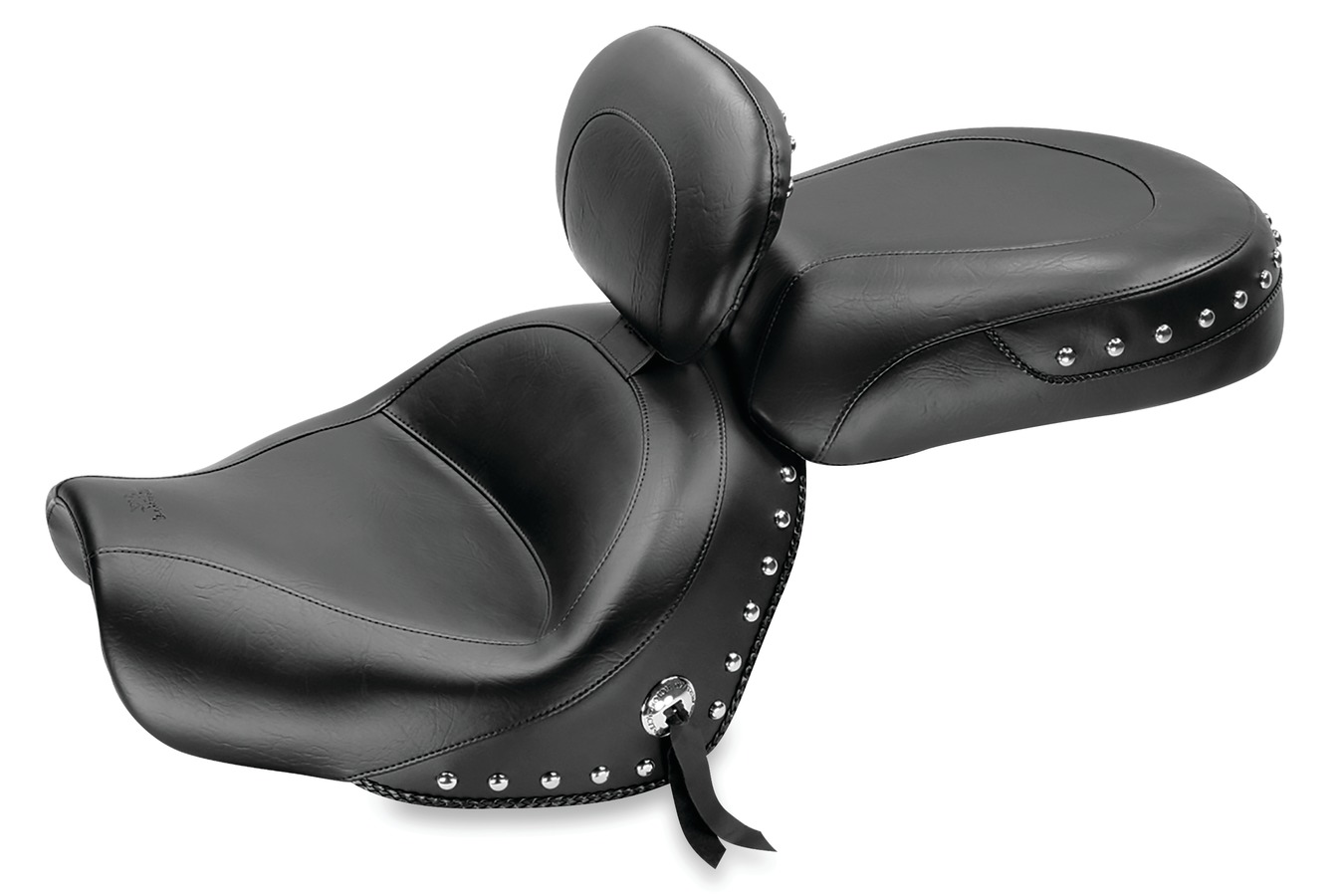Standard Touring Two-Piece Seat with Driver Backrest for Yamaha V-Star 950 & 950 Tourer 2009-