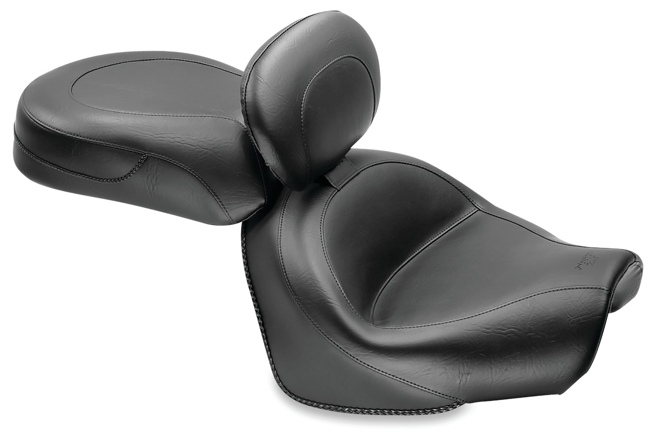 Standard Touring Two-Piece Seat with Driver Backrest for Yamaha V-Star 950 & 950 Tourer 2009-