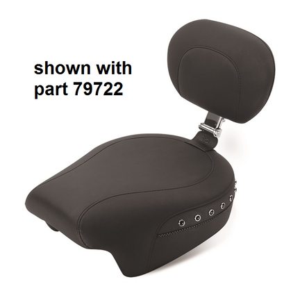 Lowdown™ Touring Passenger Seat with Backrest Receiver Only for Harley-Davidson FL Touring 2008-