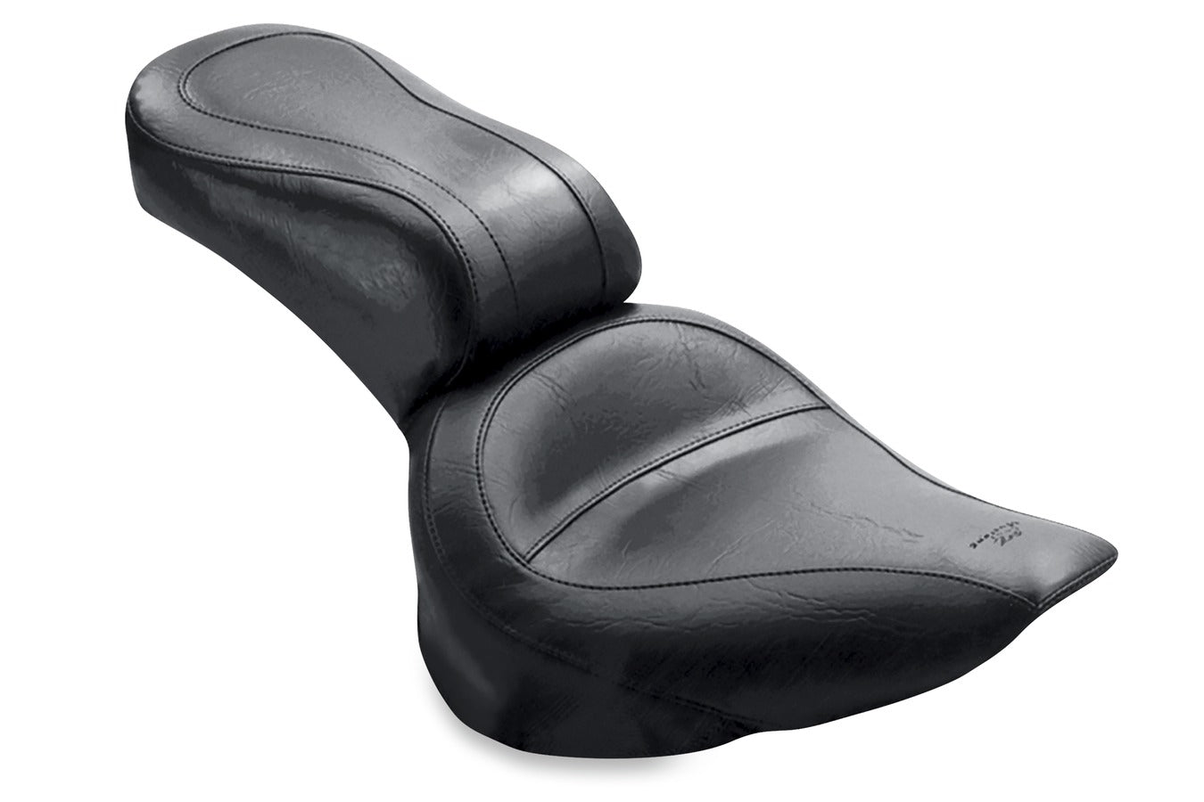 Standard Touring One-Piece, 2-Up Motorcycle Seat for Harley-Davidson Heritage Softail 2006, Fat Boy & Heritage Classic 2000-2006, Night Train, Softail Standard, & Springer 2000-2005