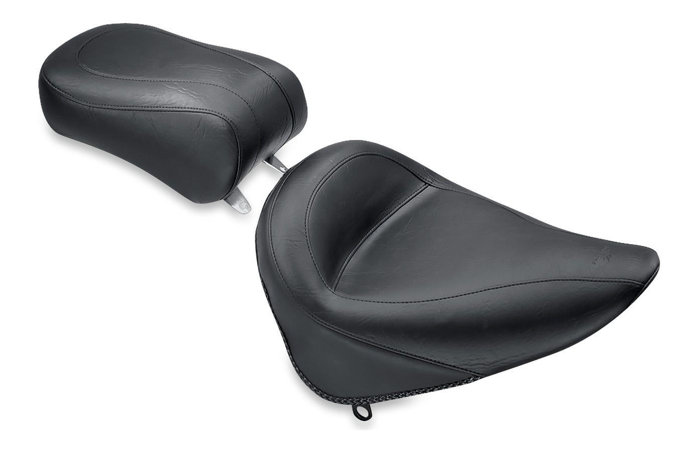 Standard Touring Solo Motorcycle Seat for Harley-Davidson Heritage Softail 2006, Fat Boy & Heritage Classic 2000-2006, Night Train, Softail Standard, & Springer 2000-2005