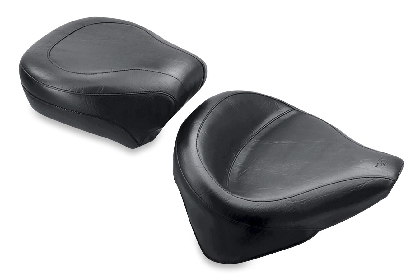 Wide Touring Solo Motorcycle Seat for Harley-Davidson Heritage Softail 2006, Fat Boy & Heritage Classic 2000-2006, Night Train, Softail Standard, & Springer 2000-2005