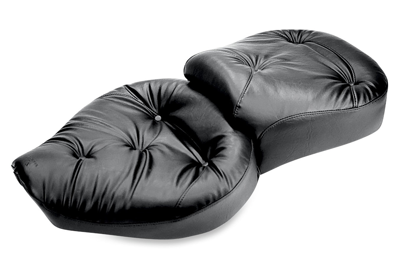 Wide Touring One-Piece, 2-Up Motorcycle Seat for Harley-Davidson Sportster 1982-2003
