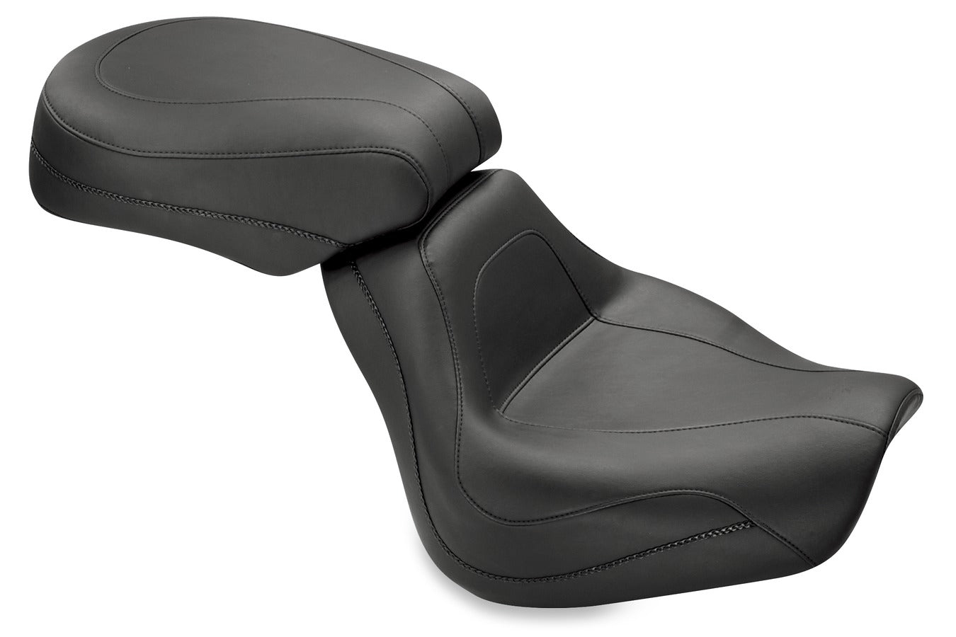 Sport Touring Passenger Motorcycle Seat for Harley-Davidson Softail Deuce 2000-2007