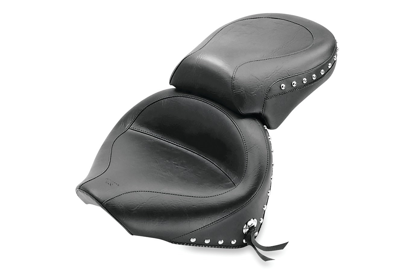 Wide Touring Motorcycle Seat for Yamaha V-Star 1100 Classic/Silverado 2000-2009
