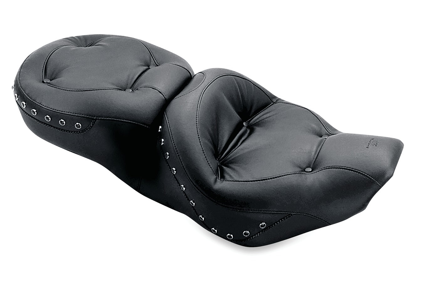 Standard Touring One-Piece, 2-Up Motorcycle Seat for Harley-Davidson Road King 1997-2007, Street Glide 2006-2007 & Screamin Eagle 2000-2001 & 2004-2005