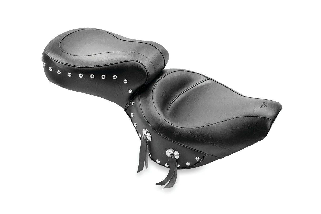 Standard Touring One-Piece, 2-Up Motorcycle Seat for Kawasaki Vulcan 800 1995-2005 & 800 Classic 1996-2005