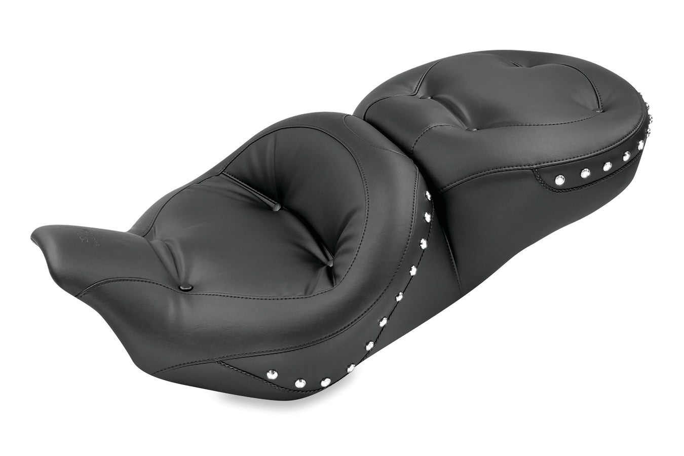 Standard Touring Regal One-Piece, 2-Up Motorcycle Seat for Harley-Davidson FL Touring 2008-2024*