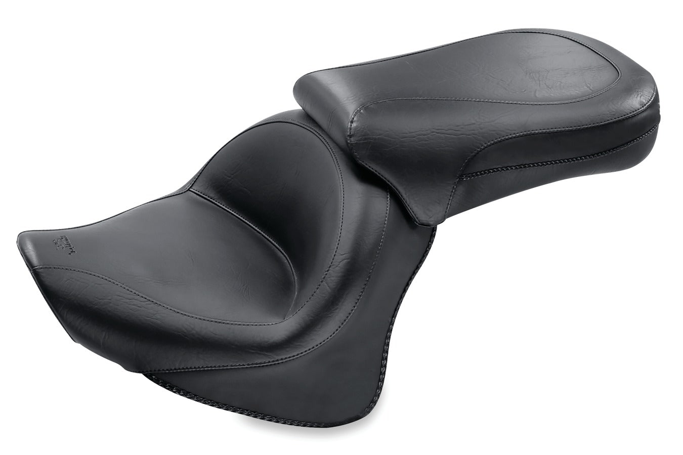 Wide Touring Motorcycle Seat for Yamaha V-Star 650 Custom 1998-2016