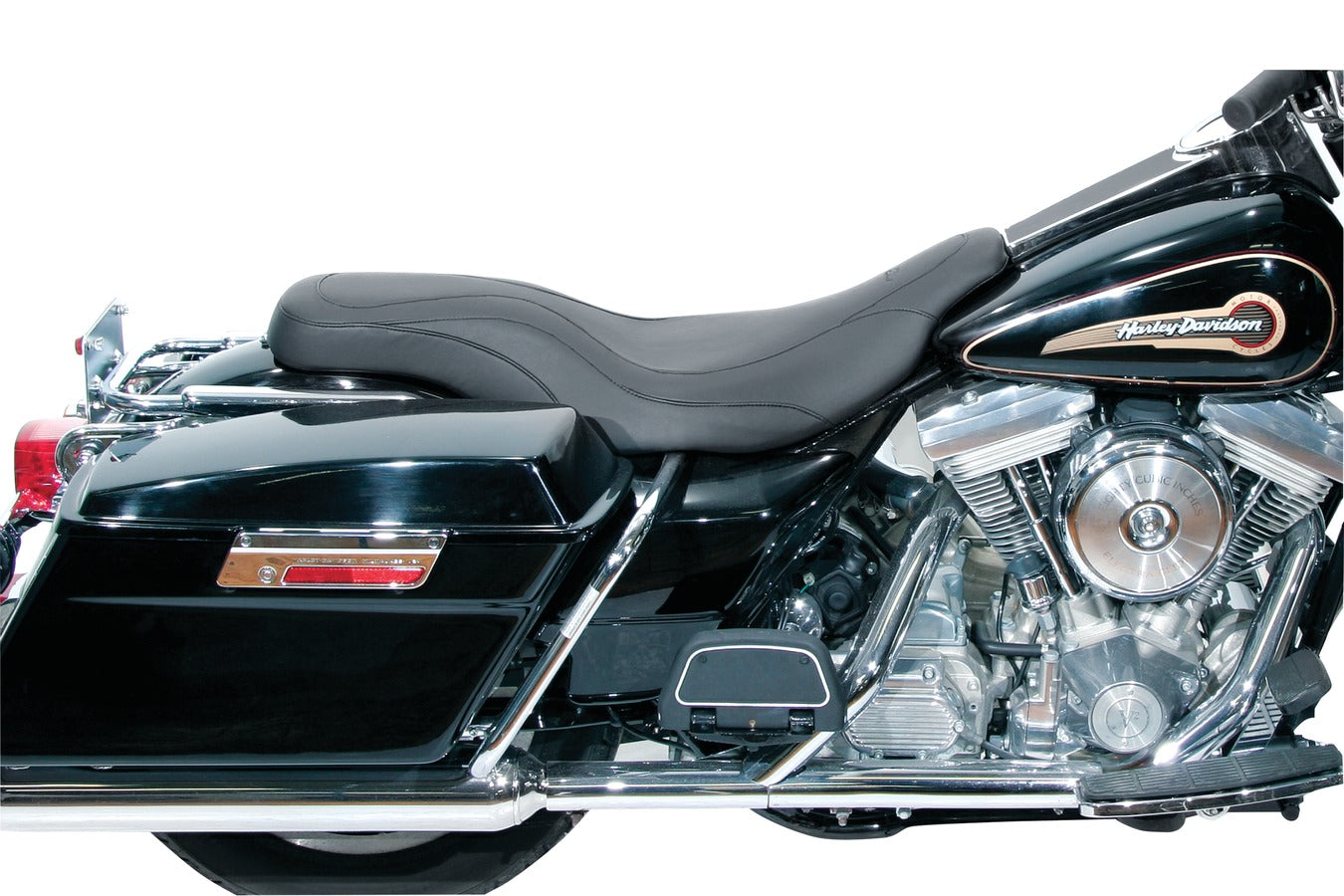 DayTripper™ One-Piece, 2-Up Motorcycle Seat for Harley-Davidson Electra Glide & Road Glide 1997-2007