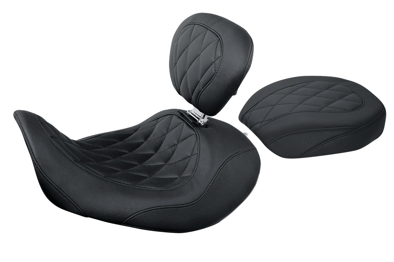 Wide Tripper™ Passenger Motorcycle Seat for Harley-Davidson Dyna 2006-2017