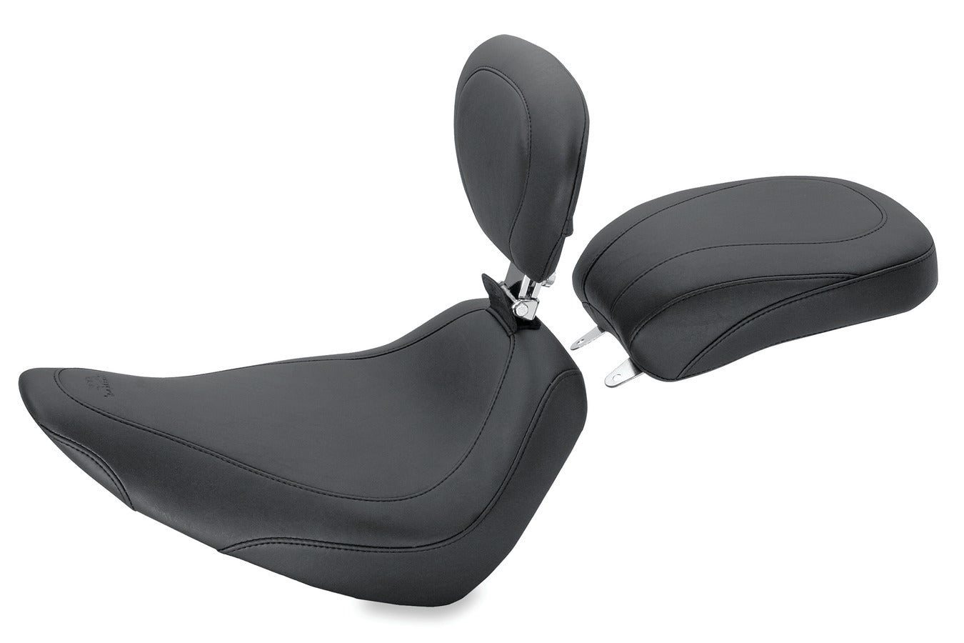 Wide Tripper™ Passenger Motorcycle Seat for Harley-Davidson Heritage Softail 2006, Fat Boy & Heritage Classic 2000-2006, Night Train, Softail Standard, & Springer 2000-2005