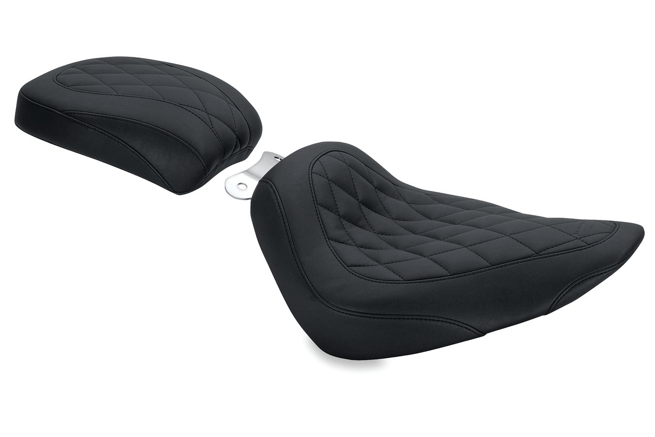Wide Tripper™ Solo Motorcycle Seat for Harley-Davidson Softail, Heritage Classic 2007-2017, Deluxe (without standard rack) 2005-2017, Heritage Springer 2000-2003, Springer Classic 2005-2007