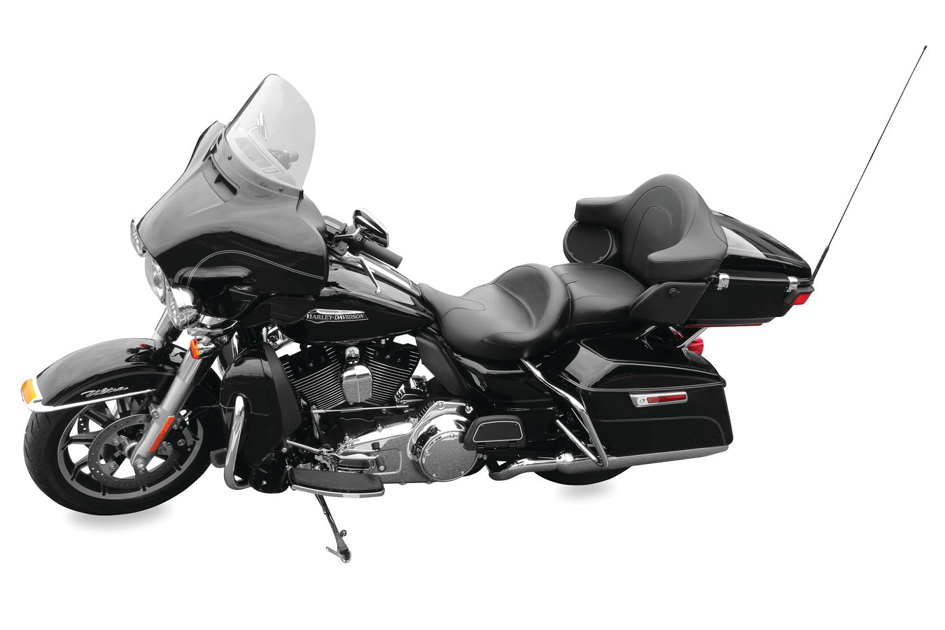 Summit Extended Arm Wrap-Around Backrest for Harley-Davidson FL Touring 2014-2024