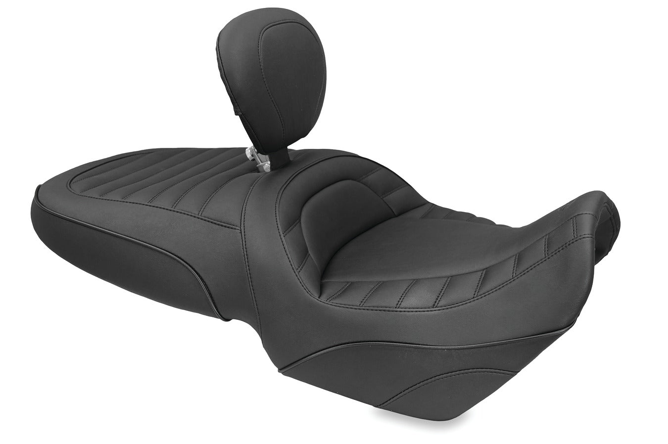 Standard Touring One-Piece, 2-Up Motorcycle Seat for Can-Am Spyder F3 2015-2021