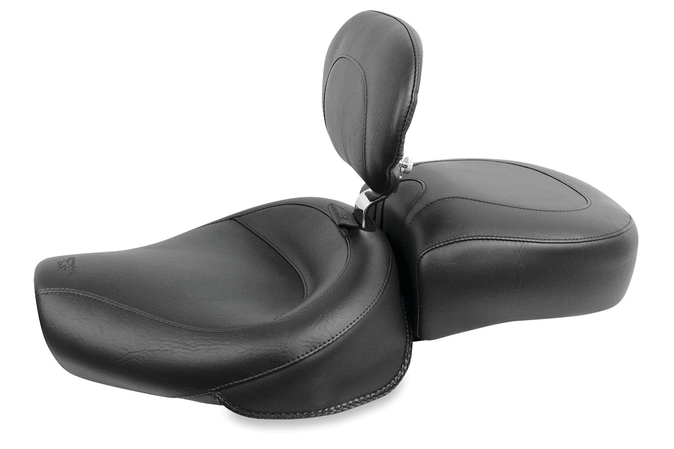 Wide Touring Passenger Motorcycle Seat for Harley-Davidson Sportster 1982-2003