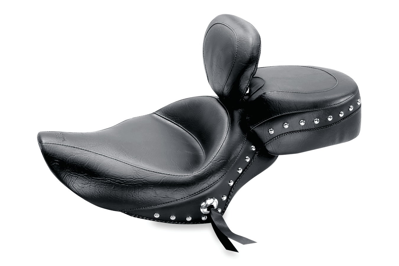 Wide Touring Solo Motorcycle Seat for Harley-Davidson Sportster 2004-2022*