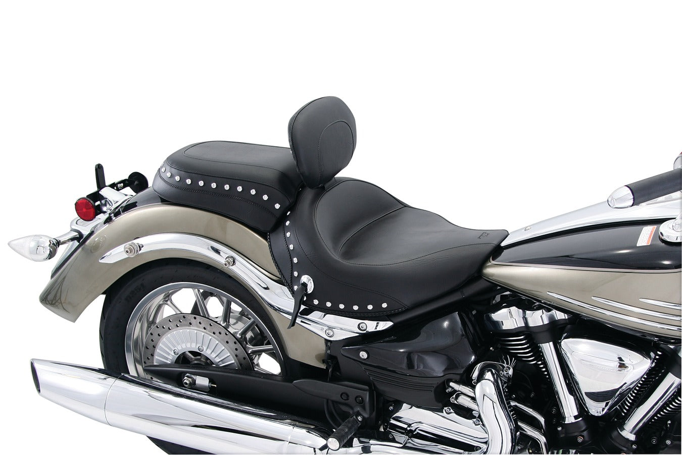 Wide Touring Passenger Motorcycle Seat for Yamaha Roadliner & Stratoliner 2006-2014