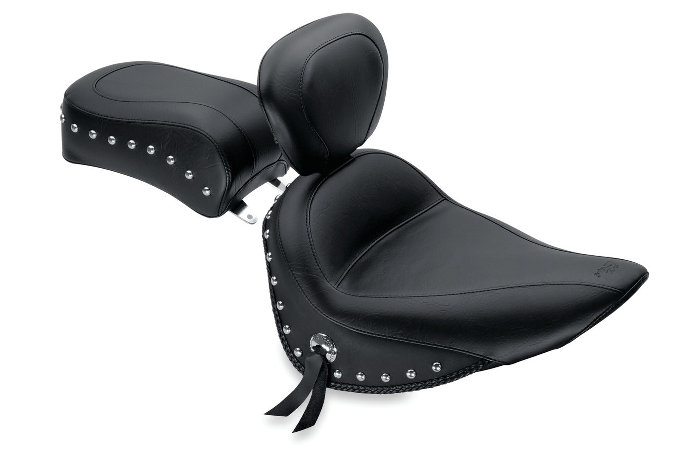 Standard Touring Solo Motorcycle Seat for Harley-Davidson Heritage Softail 2006, Fat Boy & Heritage Classic 2000-2006, Night Train, Softail Standard, & Springer 2000-2005