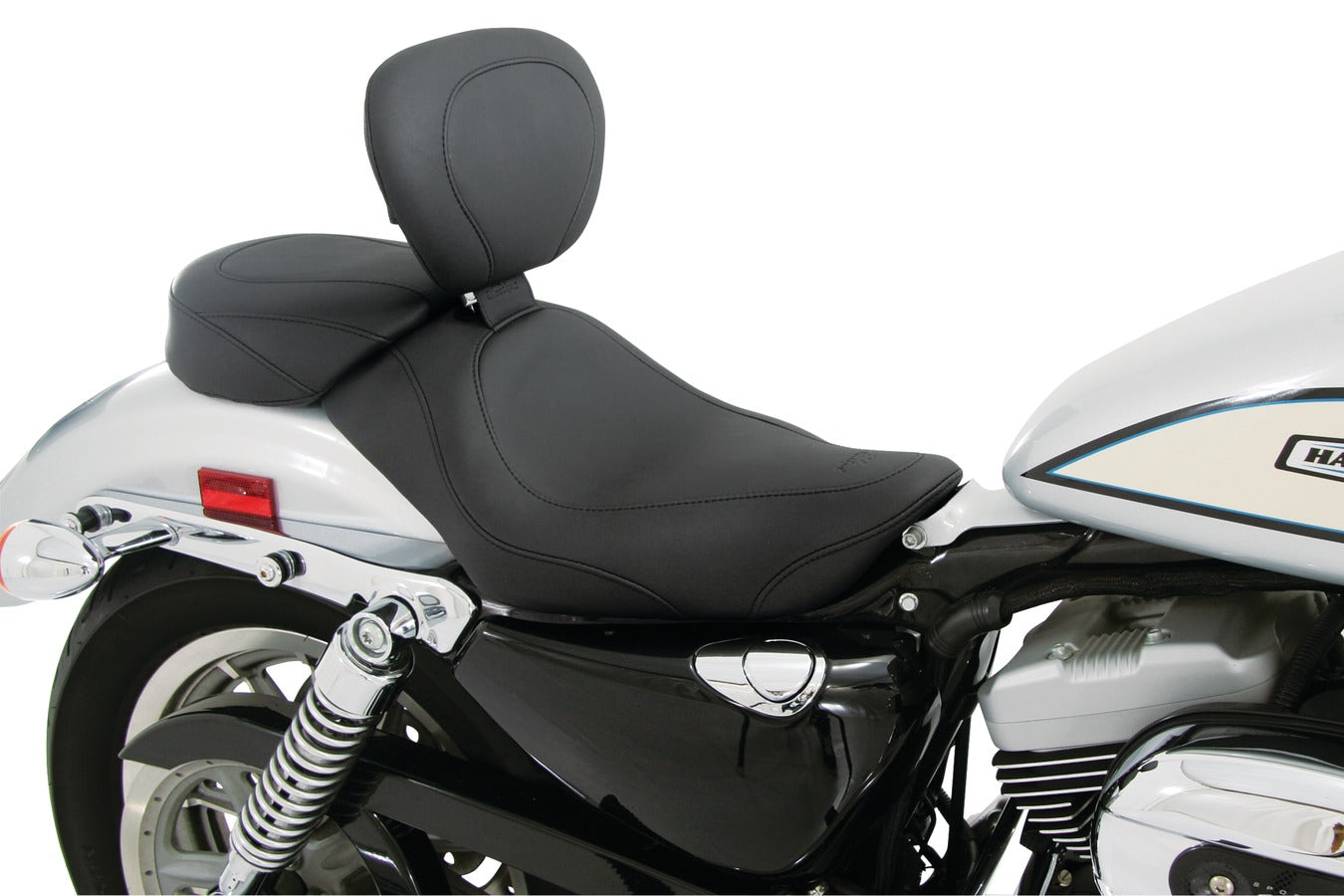 Wide Tripper™ Passenger Motorcycle Seat for Harley-Davidson Dyna 2006-2017