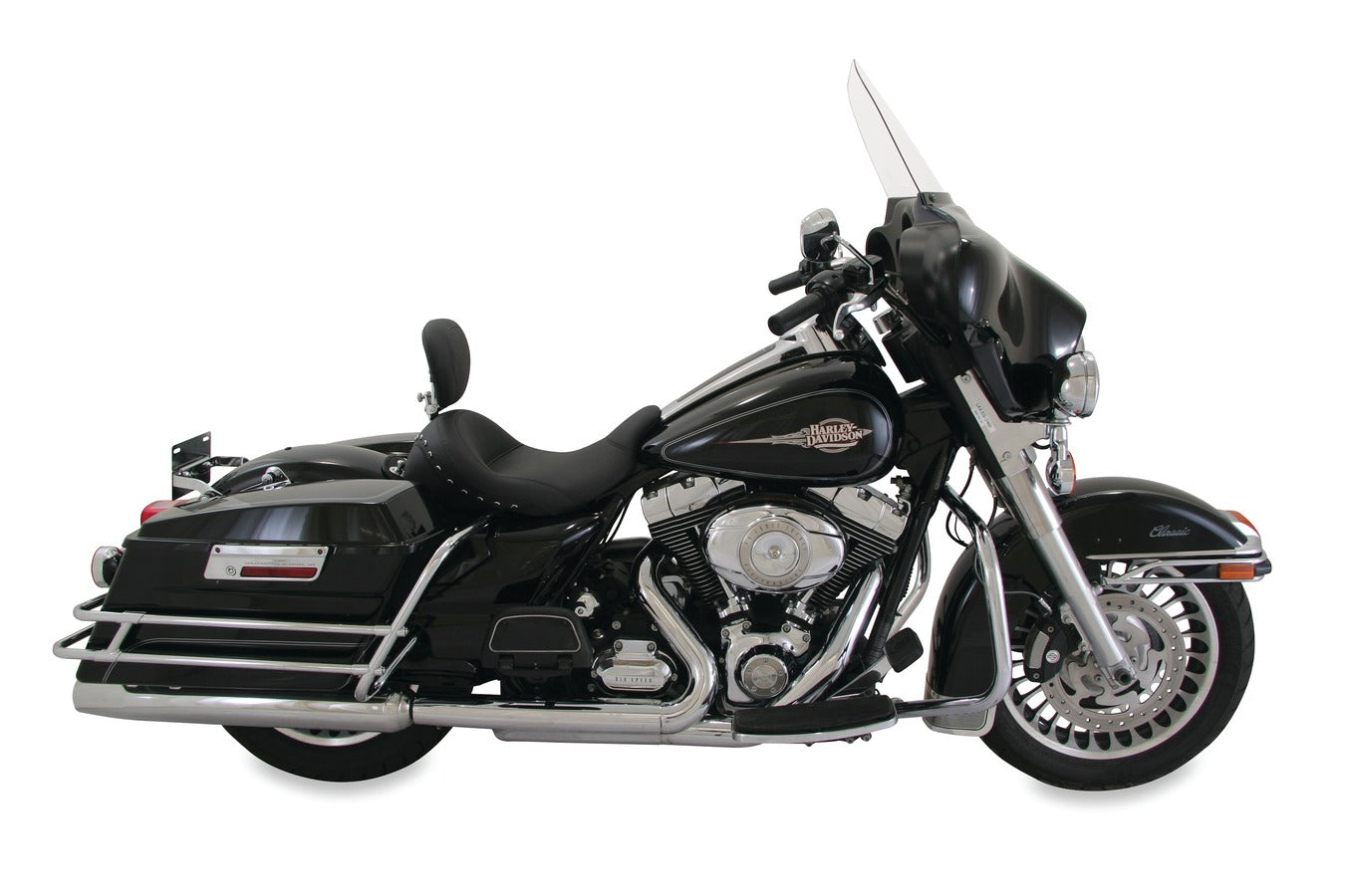 Standard Touring Solo Motorcycle Seat for Harley-Davidson FL Touring 2008-2024*