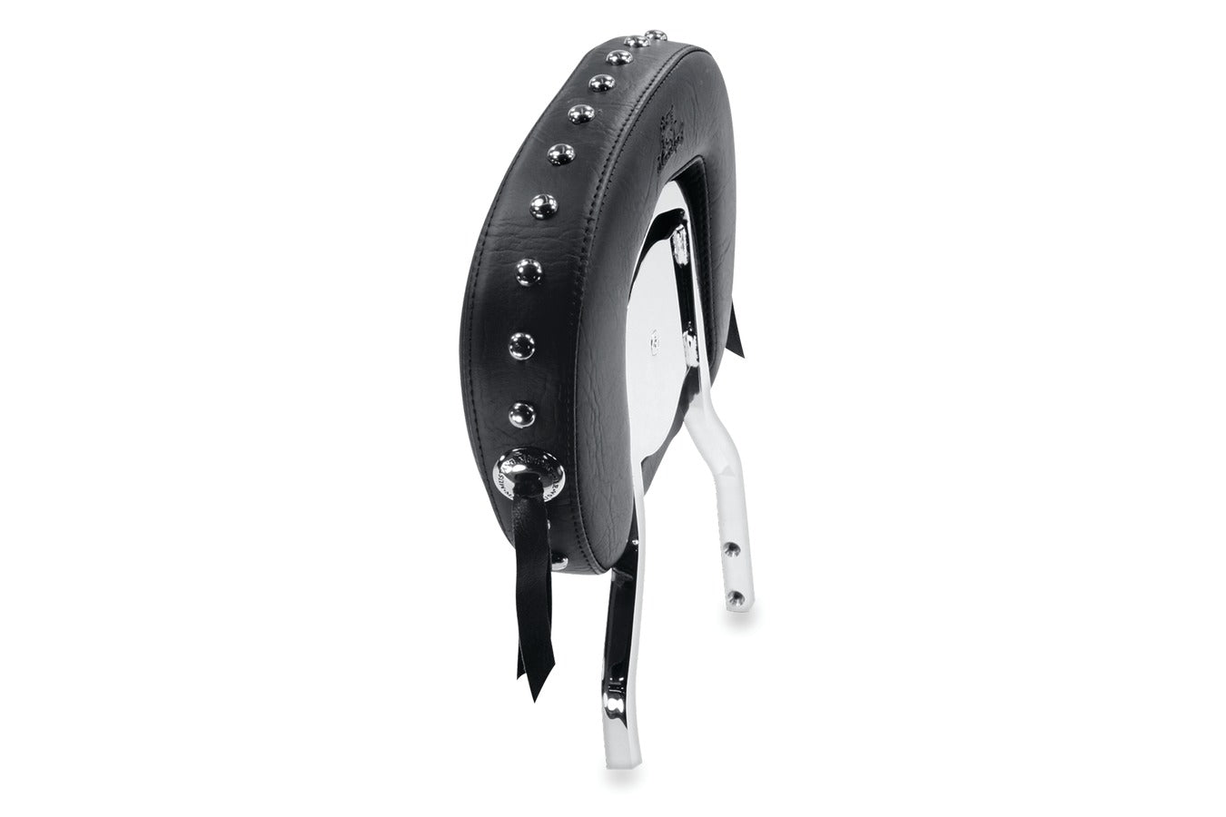 Setback Sissy Bar Pad for Harley-Davidson Medallion Style Sissy Bars Upright, with Welded Center Piece
