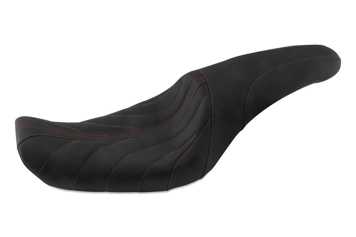 Revere Journey Gravity One-Piece, 2-Up Motorcycle Seat for Harley-Davidson Dyna 2006-2017