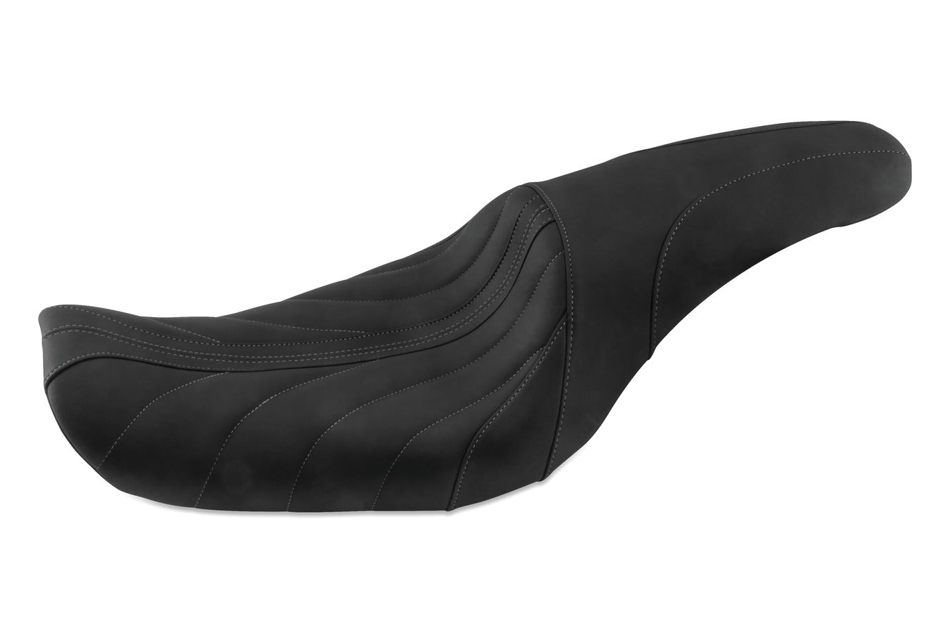 Revere Journey Gravity One-Piece, 2-Up Motorcycle Seat for Harley-Davidson Dyna 2006-2017