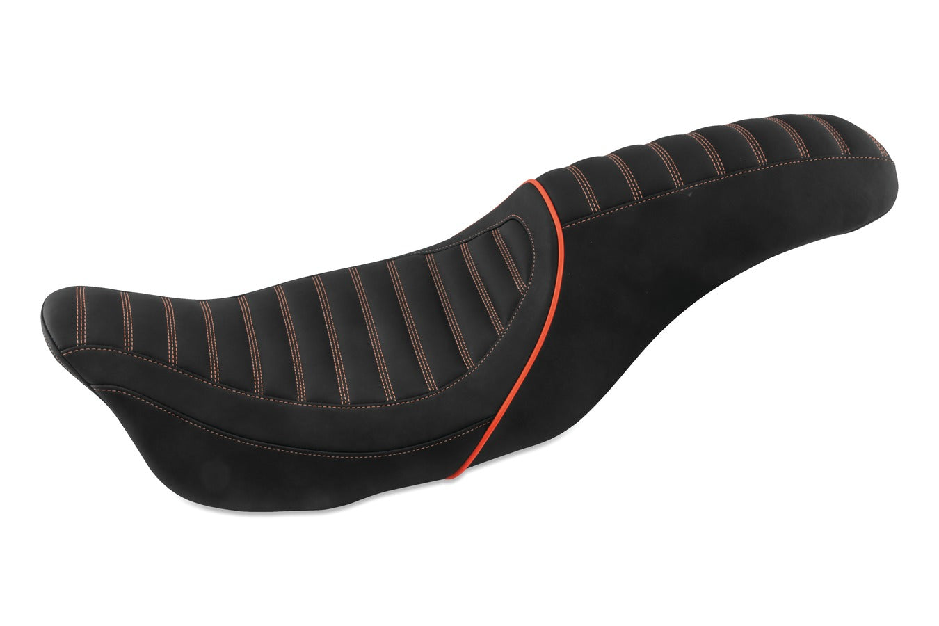 Revere Journey Stripe One-Piece, 2-Up Motorcycle Seat for Harley-Davidson FL Touring 2008-2024*
