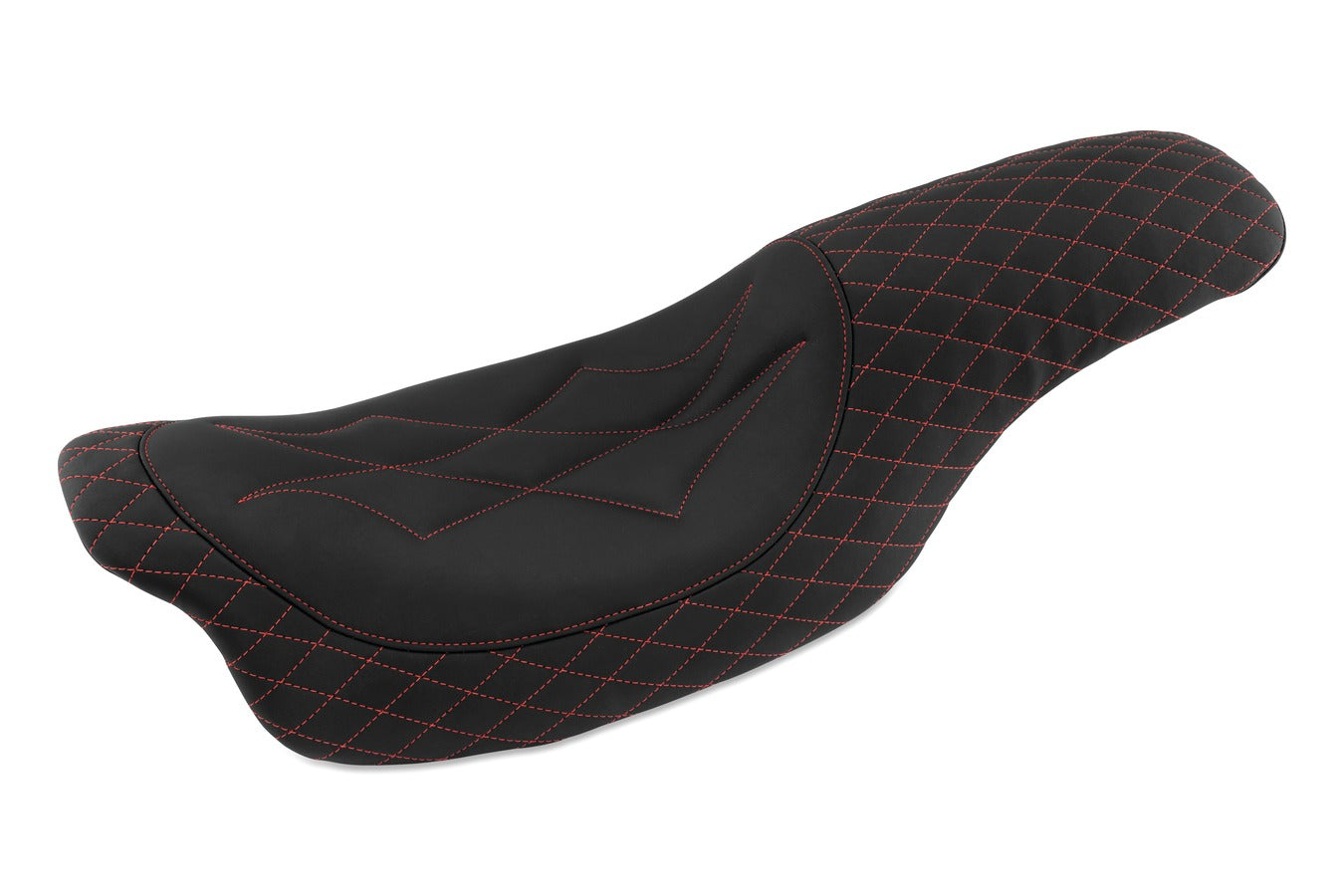Revere Journey Diamond One-Piece, 2-Up Motorcycle Seat for Harley-Davidson FL Touring 2008-2024*