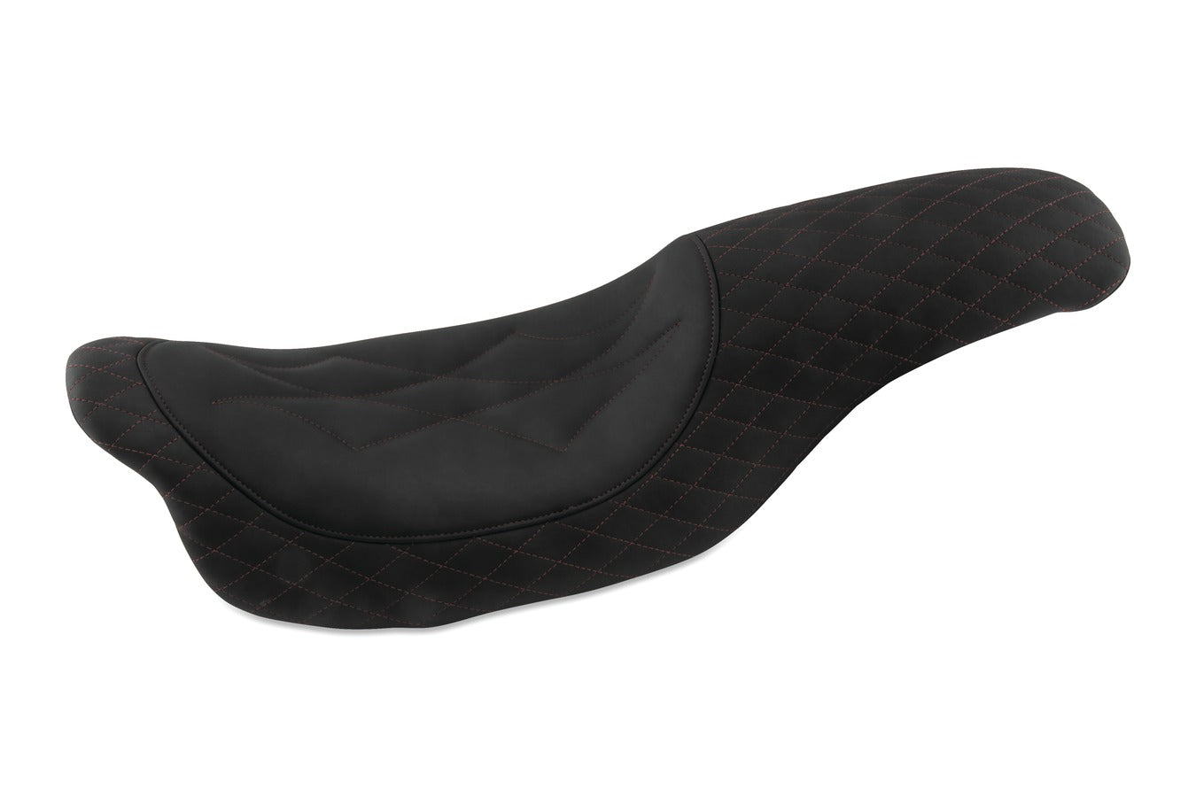 Revere Journey Diamond One-Piece, 2-Up Motorcycle Seat for Harley-Davidson FL Touring 2008-2024*
