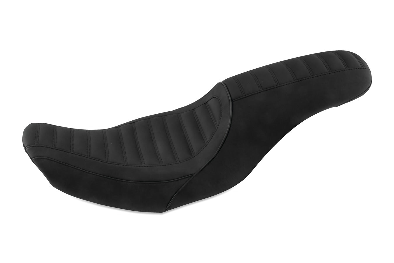 Revere Journey Stripe One-Piece, 2-Up Motorcycle Seat for Harley-Davidson FL Touring 1997-2007