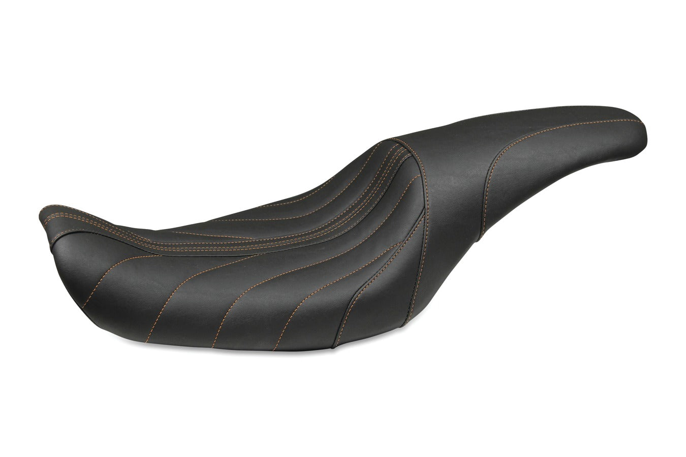 Revere Journey Gravity One-Piece, 2-Up Motorcycle Seat for Harley-Davidson Dyna 2006-2017