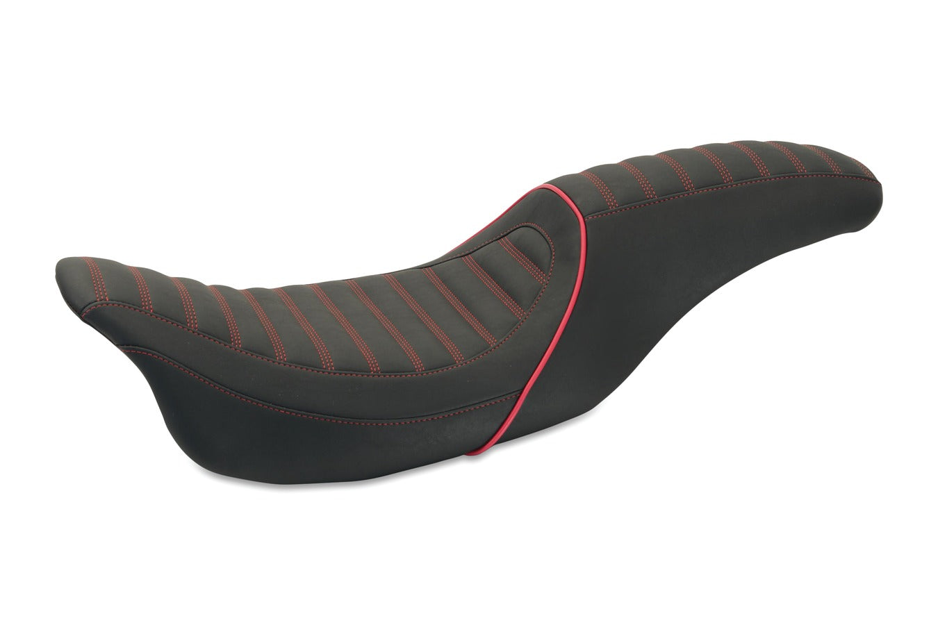 Revere Journey Stripe One-Piece, 2-Up Motorcycle Seat for Harley-Davidson FL Touring 2008-2024*