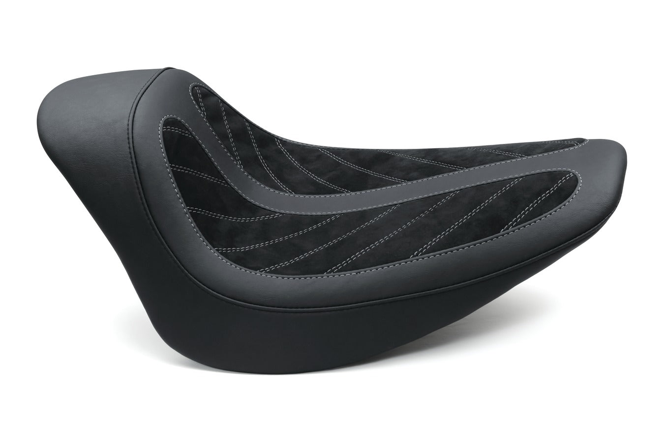 Skyline Signature Series Kodlin by Mustang Solo Motorcycle Seat for Harley-Davidson Softail Breakout 2013-2017