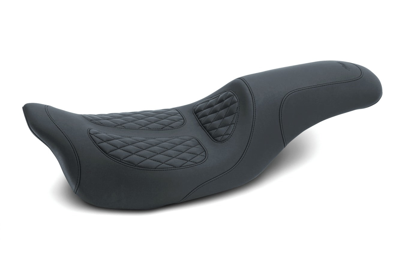 Signature Series Fastback™ One-Piece, 2-Up Motorcycle Seat by Dave Perewitz for Harley-Davidson FL Touring 2008-2024*