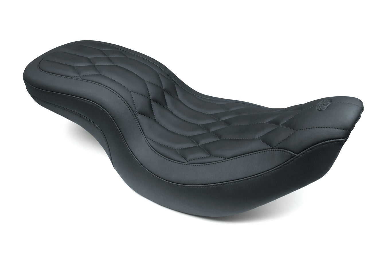 Wide Tripper™ One-Piece, 2-Up Motorcycle Seat for Indian Chieftain, Chief Classic, Dark Horse, Roadmaster, Springfield & Vintage 2014-2024