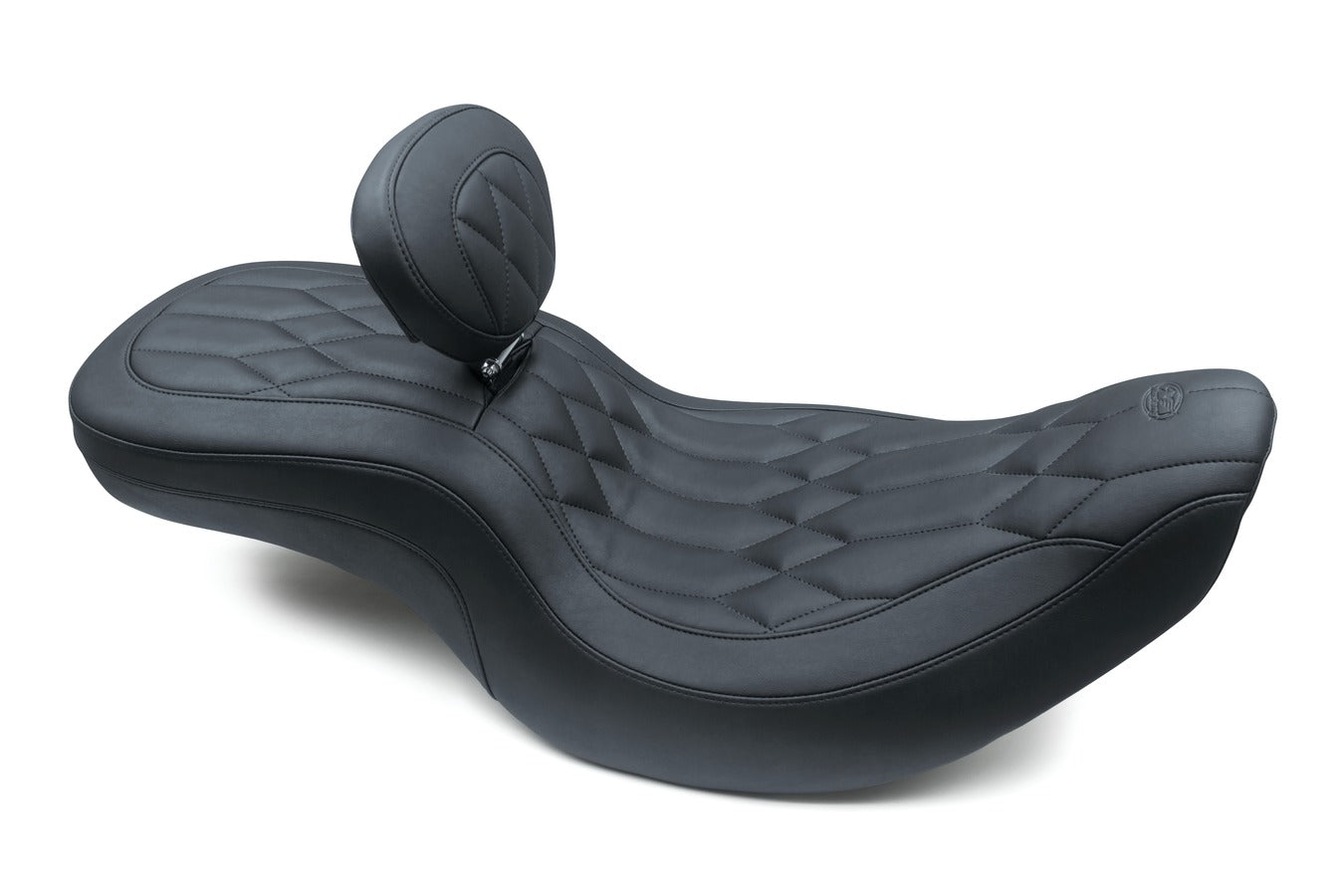 Wide Tripper™ One-Piece, 2-Up Motorcycle Seat for Indian Chieftain, Chief Classic, Dark Horse, Roadmaster, Springfield & Vintage 2014-2024