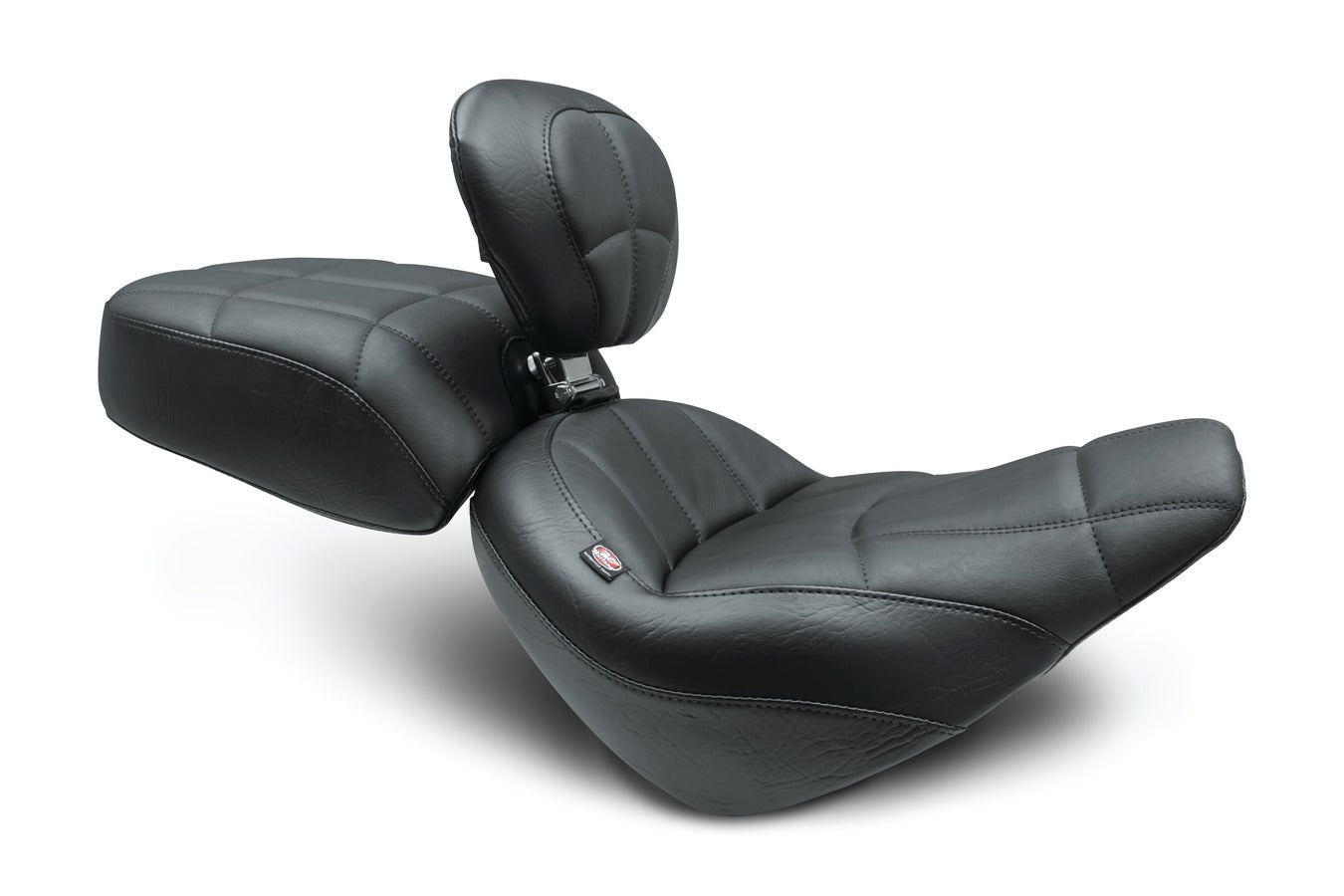 Standard Touring Solo Motorcycle Seat for Harley-Davidson Street Bob 2018-2024 & Softail Standard 2020-2024
