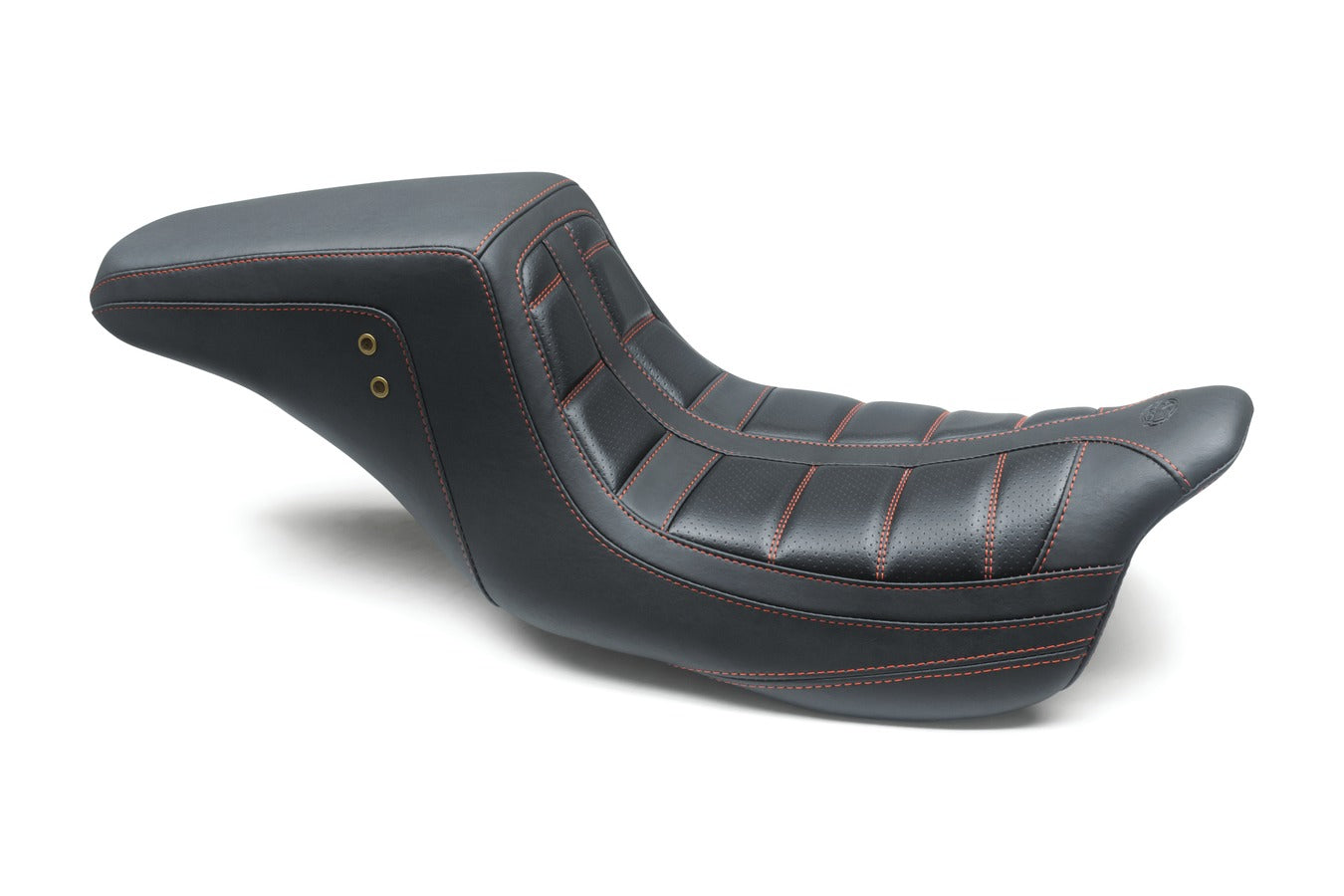 Squareback™ One-Piece, 2-Up Motorcycle Seat for Harley-Davidson FL Touring 2008-2024*