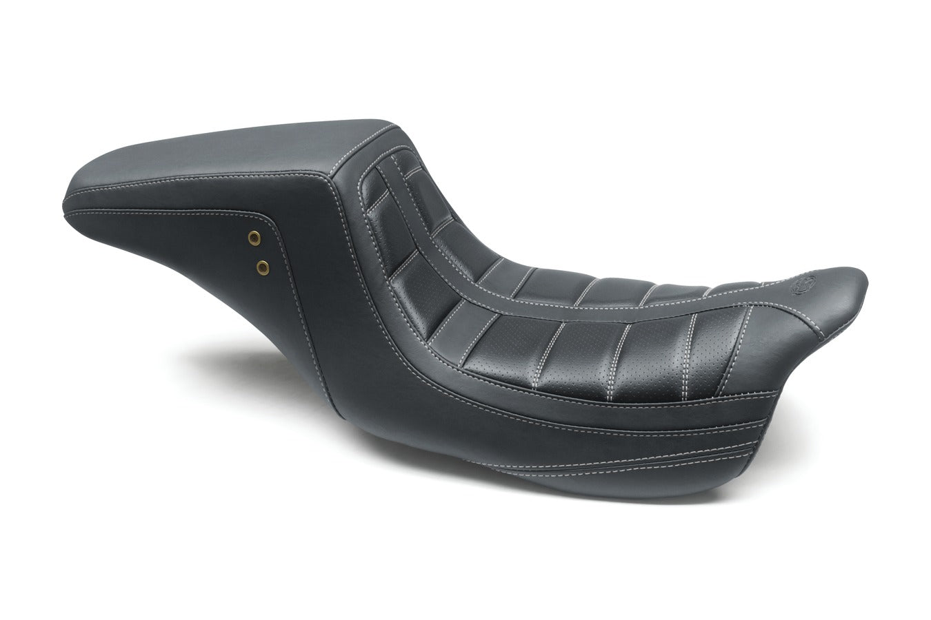 Squareback™ One-Piece, 2-Up Motorcycle Seat for Harley-Davidson FL Touring 2008-2024*
