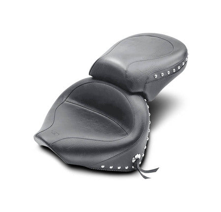 Wide Touring Motorcycle Seat for Yamaha V-Star 1100 Custom 1999-2009