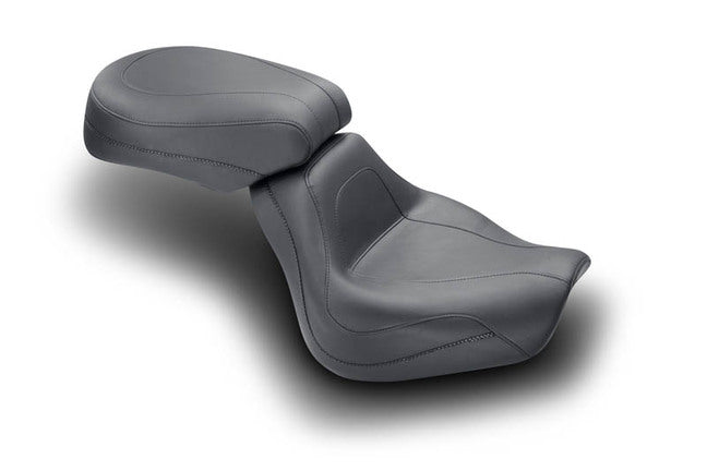 Sport Touring Passenger Motorcycle Seat for Harley-Davidson Softail Deuce 2000-2007