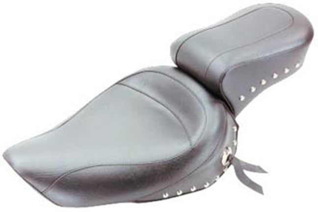 Standard Touring One-Piece, 2-Up Motorcycle Seat for Harley-Davidson Dyna 1996-2003
