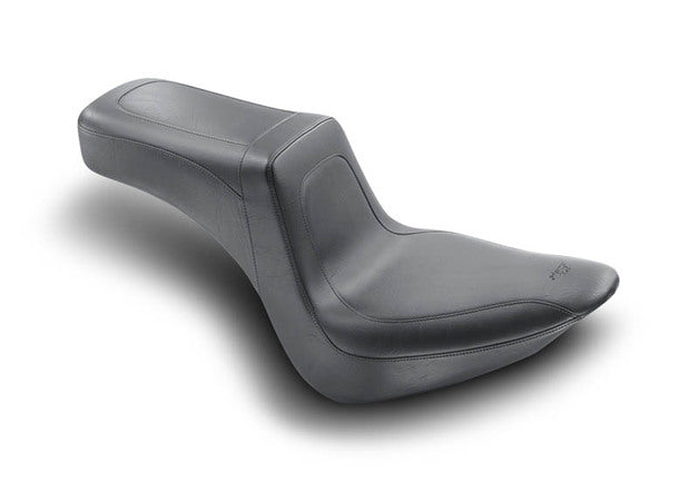Squareback™ One-Piece, 2-Up Motorcycle Seat for Harley-Davidson Softail Wide Tire 2006-2017 (200mm)