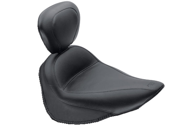 Standard Touring Solo Motorcycle Seat for Harley-Davidson Heritage Softail 2006, Fat Boy & Heritage Classic 2000-2006, Night Train, Softail Standard, & Springer 2000-2005